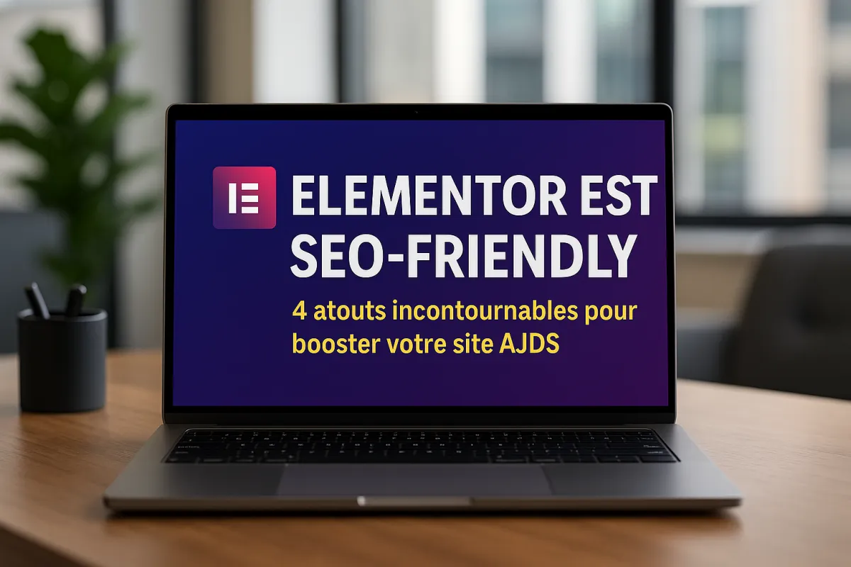Illustration page web et référencement